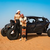 Dubai: Quad Bike, Dune Buggy, and Sandboarding Experience